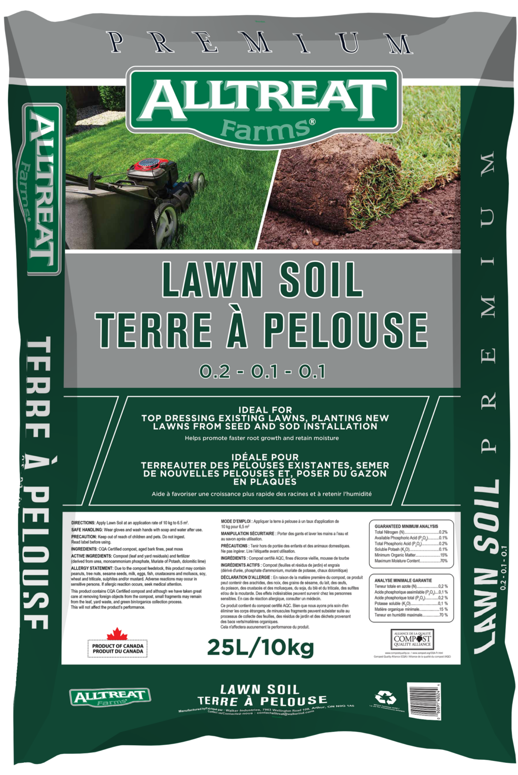 Premium Lawn Soil